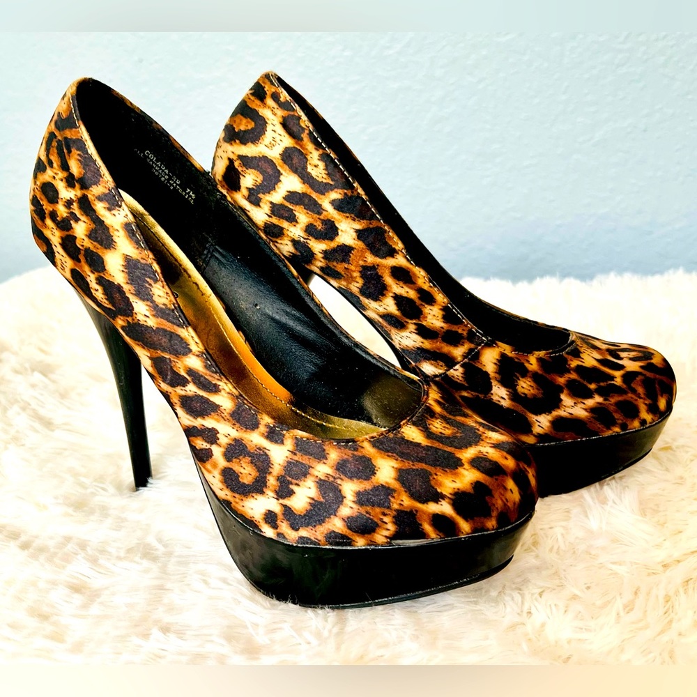 Womens Pumps Leopard Print